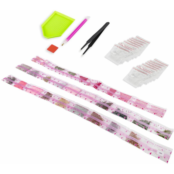 Картина стразами (алмазная мозаика) ОСТРОВ СОКРОВИЩ «Нежность роз» 662404