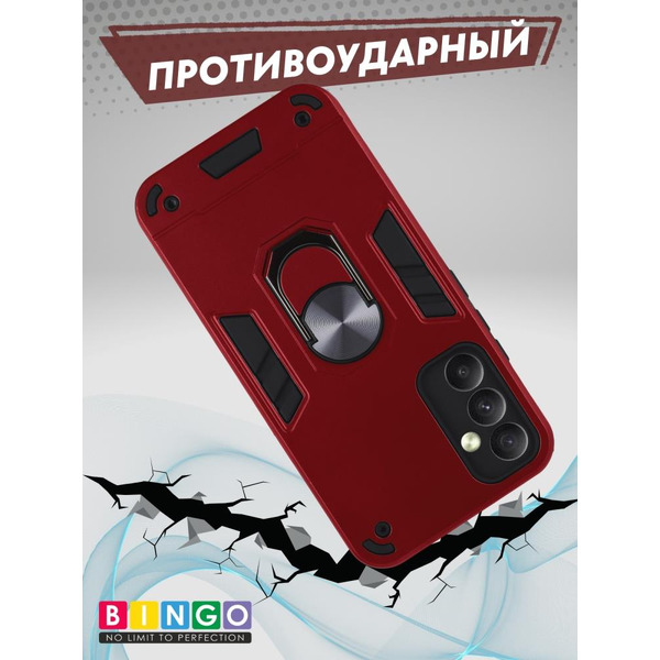 Бампер Bingo Warrior для SAMSUNG S24+ Красный
