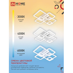 Светильник светодиодный IN HOME ELEGANT ELEGANT ARISTO-W (4690612047317)