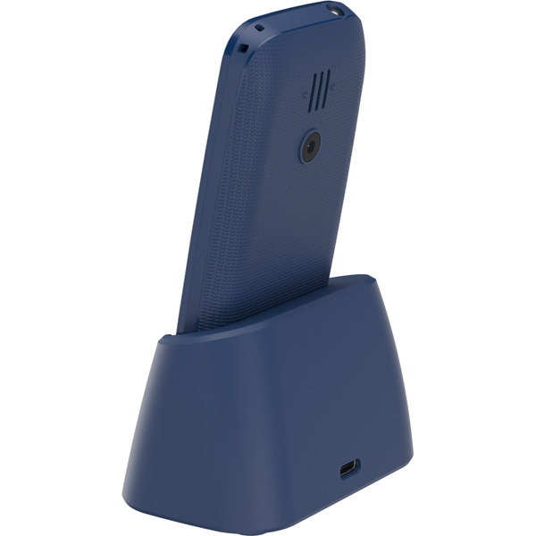 Мобильный телефон Maxvi B110ds +ЗУ WC-112 (синий)