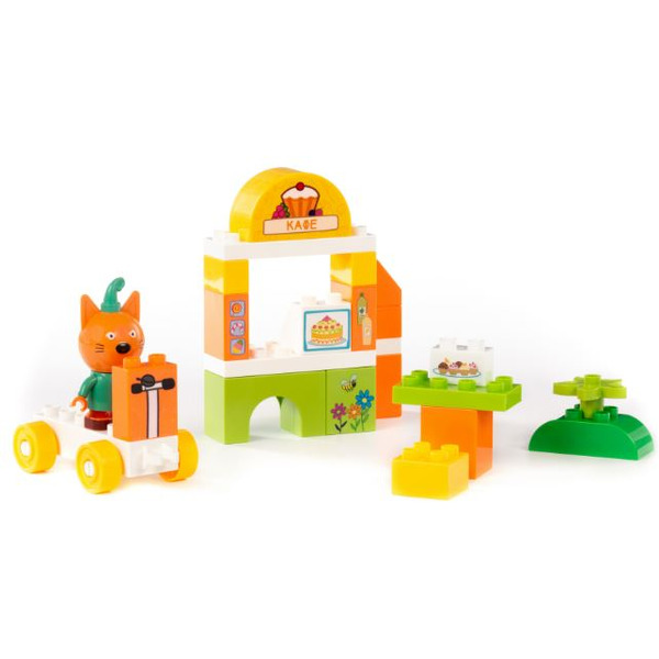 Конструктор Полесье Макси. Три кота. Компот и кафе 31260