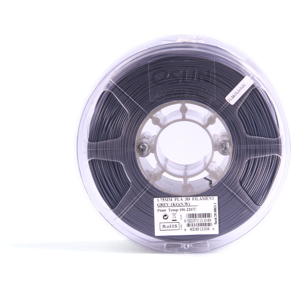 Пластиковая нить ESUN PLA+ 1,75 мм grey