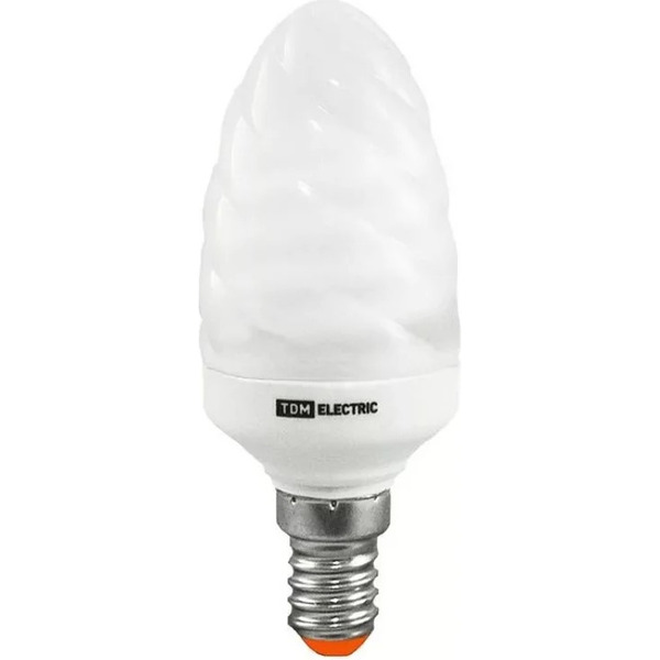 Лампочка TDM Electric КЛЛ-СT-9 Вт-2700 К–Е14 SQ0323-0119