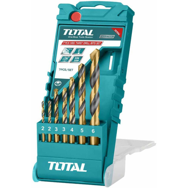 Набор сверл Total TACSD0075 (7 шт)
