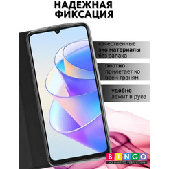 Чехол-книга BINGO Book для HONOR X7a/X7a Plus черный