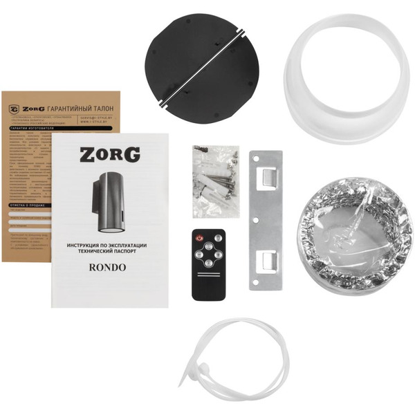 Кухонная вытяжка ZorG Rondo 1260 39 S (черный)