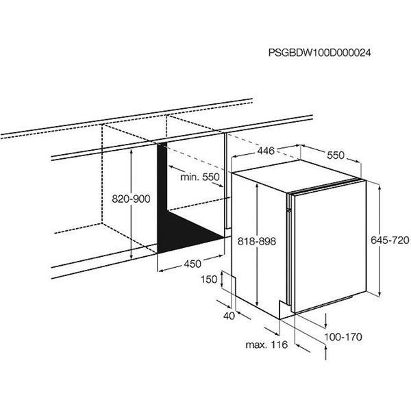 Посудомоечная машина ELECTROLUX ESL94201LO