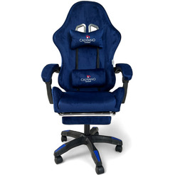 Игровое кресло Calviano 1583 (синий велюр)