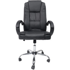 Офисное кресло Kingstyle ATL-5 Fortline Chrome (Черный)