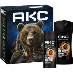 Подарочный набор Акс дарк темптейшн 2025 (део аэрозоль 150мл+гель д/душа 250мл)