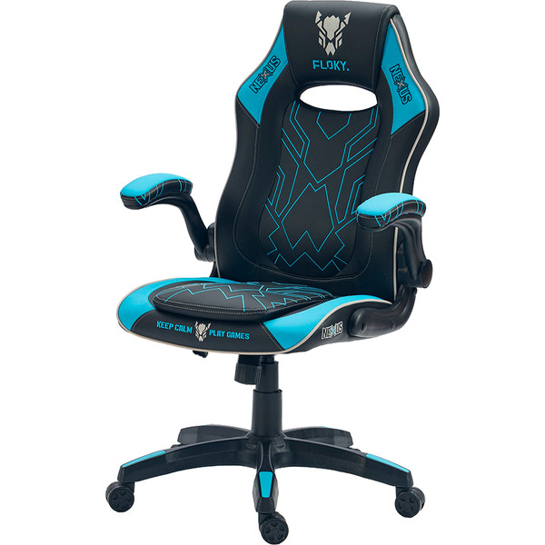 Кресло компьютерное FLOKY NEXUS Aqua-Black