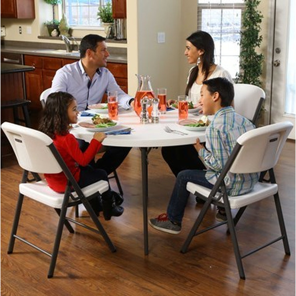 Стол круглый LIFETIME 90280064 122 см