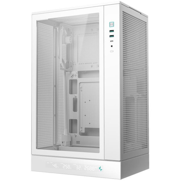 Корпус DeepCool CH270 Digital R-CH270-WHNDM0-G-1