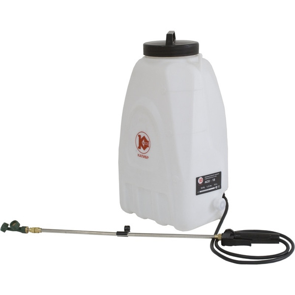 Аккумуляторный садовый опрыскиватель Калибр АСО-18