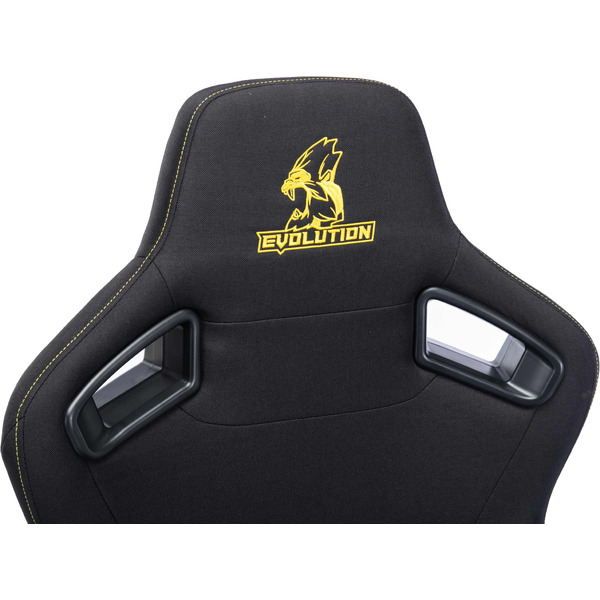 Игровое кресло EVOLUTION LEGEND (черный/золотой)