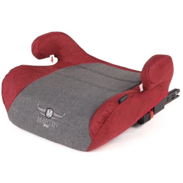 Детское сиденье Martin Noir BS-01 Swift+ Isofix (красный/серый)