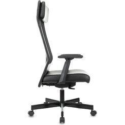 Кресло Бюрократ T-995 черный TW-01 (эко.кожа/сетка)