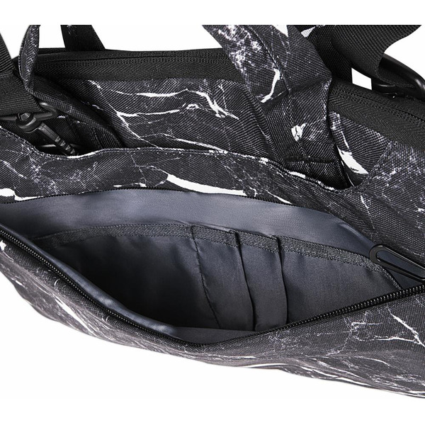 Сумка для ноутбука BRAUBERG Marble 270835 (белый/черый)