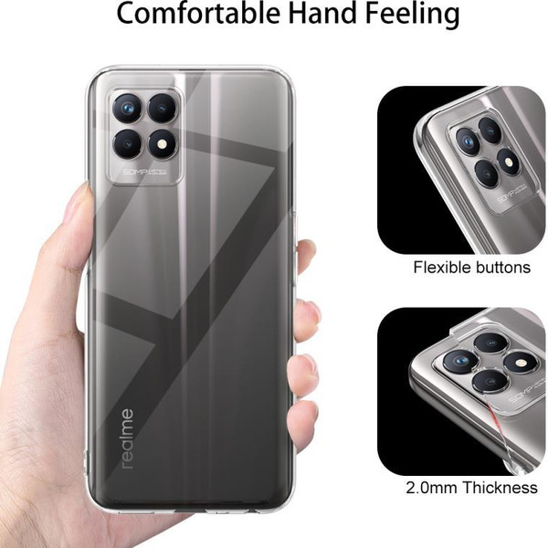 Бампер Bingo TPU 2.0mm для REALME 8i Белый