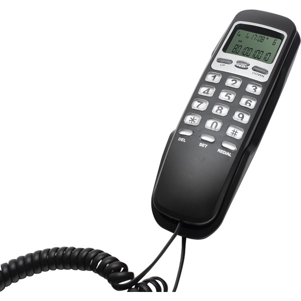 Телефон проводной Ritmix RT-010 черный