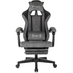 Кресло игровое Бюрократ Knight Custom/F (серый)