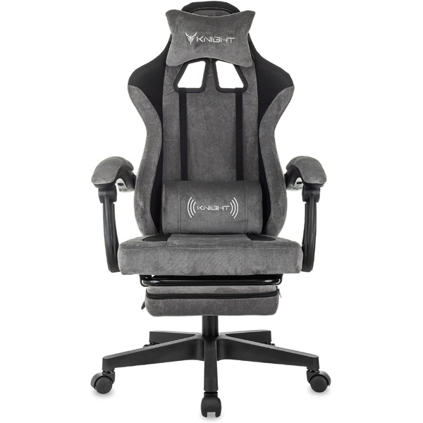 Кресло игровое Бюрократ Knight Custom/F (серый)