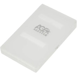 Бокс для накопителей 2.5" AgeStar SUBCP1 White