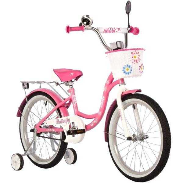 Детский велосипед Novatrack Butterfly 20 2023 207BUTTERFLY.PN23 (розовый)