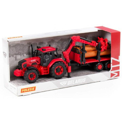 Трактор Полесье Belarus с лесовозом и манипулятором 96494