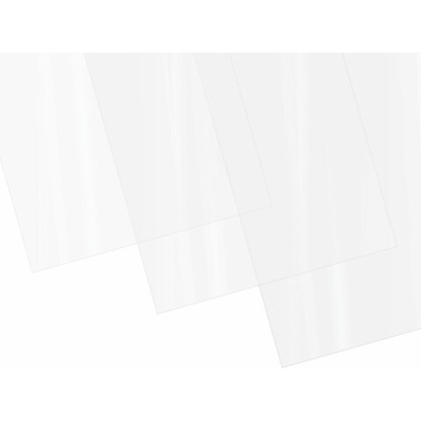 Пластиковая обложка для переплета BRAUBERG A4 200 мкм 100 шт 530829 (прозрачный)