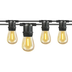 Светодиодная гирлянда General Gen-Beltlight-5M-10E27-IP65 Black
