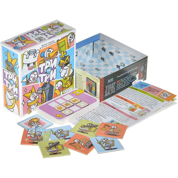 Настольная игра Мир Хобби Три на три 952492