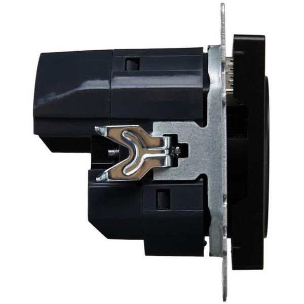 Розетка IEK BRITE BR-R14-16-U21-D21-K53