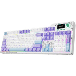 Клавиатура Ajazz AK35I V4 Avocado Switch (фиолетовый/белый/синий)