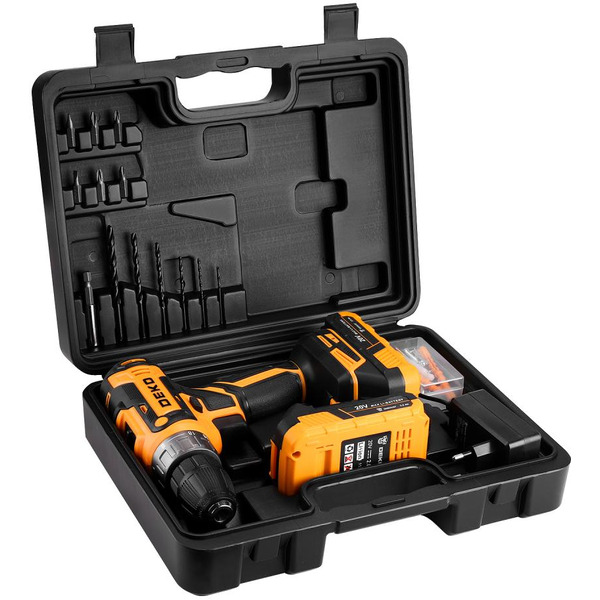 Дрель-шуруповерт Deko DKCD20V (080-1002)