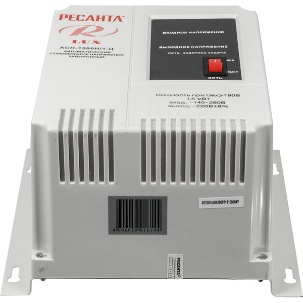 Стаблизатор напряжения Ресанта Lux АСН-1500Н/1-Ц (63/6/20)