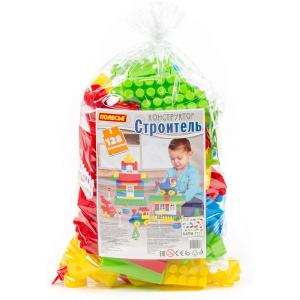 Конструктор Полесье 52537 Строитель