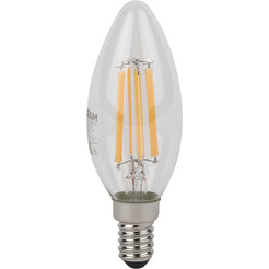 Лампа светодиодная филаментная OSRAM B75 6W 4000K E14