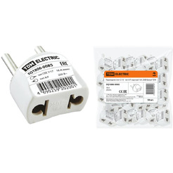 Переходник TDM ELECTRIC SQ1806-0085 (тип С1-В - тип А/F)