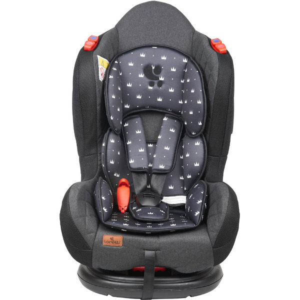 Автокресло Lorelli Jupiter Black Crowns