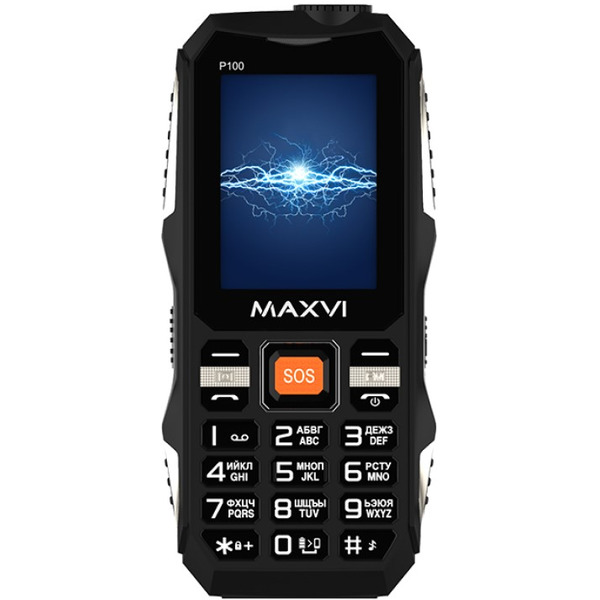 Мобильный телефон Maxvi P100 (черный)