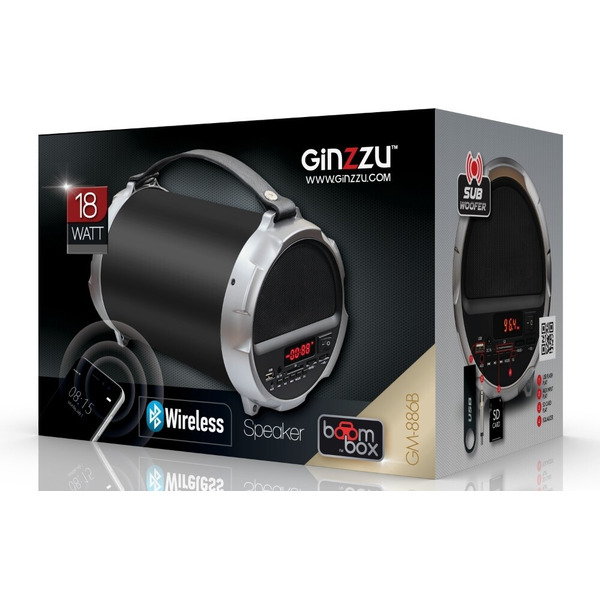 Колонки Bluetooth GINZZU GM-886B