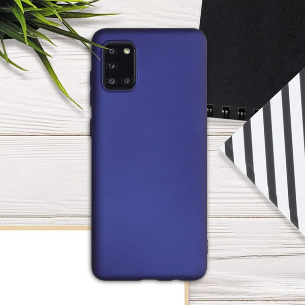 Бампер Bingo Matt TPU для SAMSUNG Galaxy A31 Синий