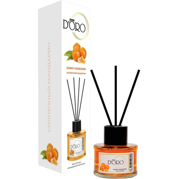 Аромадиффузор Gamma D'ORO Солнечный мандарин 55 мл