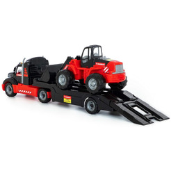 Автомобиль-трейлер + трактор-погрузчик Полесье 57006 206-02 MAMMOET