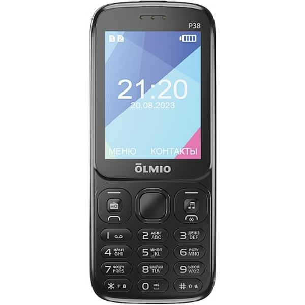 Мобильный телефон Olmio P38 (черный)
