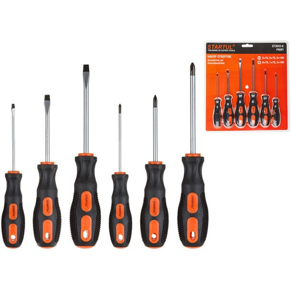 Набор отверток Startul ST3033-6 (6 предметов)