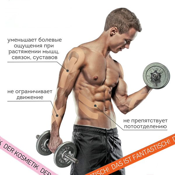 Набор кинезио тейпов Daswerk 680008