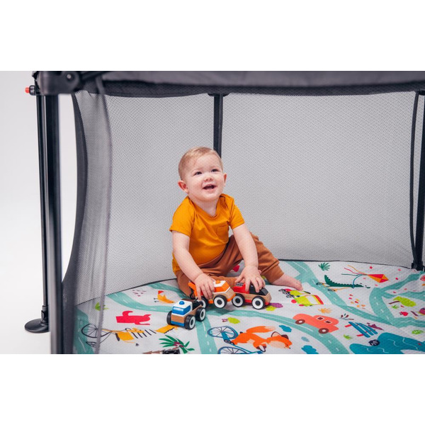 Игровой манеж Lionelo Roel (Grey Multicolor)