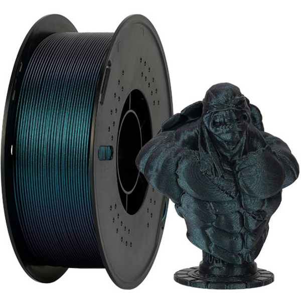 Пластик Kingroon PLA Combustion Titanium Metal 1.75мм HC145 (1кг)